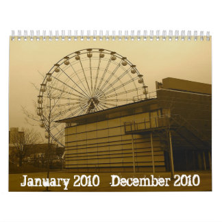 2010年1月, 2010年12月 カレンダー